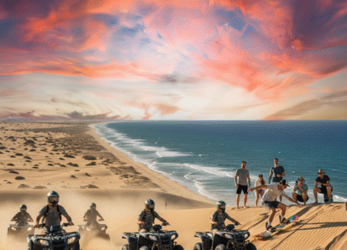 Taghazout Desert Adventure Quad Biking, Sandboarding